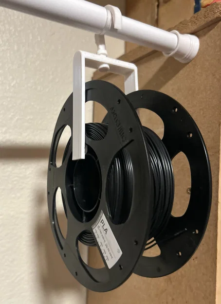 Móc treo cuộn nhựa in 3D Spool Hanger V2 tiện lợi - Image 1