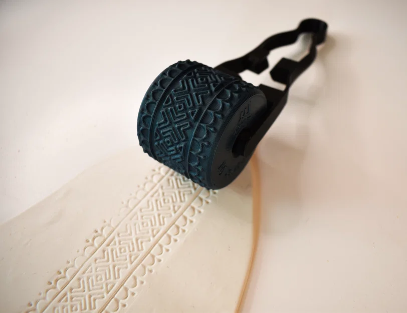 Con lăn tạo vân Scandinavian – Texture Rollers Scandinavian motifs middle #1 - Image 1