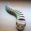 Mô hình chú sâu uốn dẻo Flexi Caterpillar in 3D sinh động - Thumbnail 2