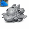 Chibi Spaceship – Tượng 3D chibi phi thuyền - Thumbnail 1