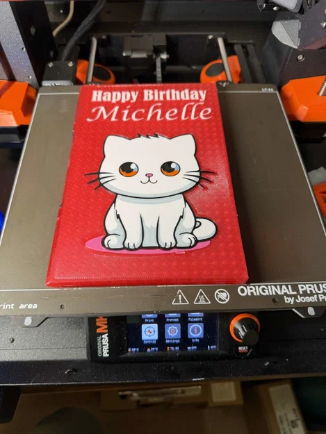 Thiệp chúc mừng Kitty (Kitty Greeting Card) - Image 2