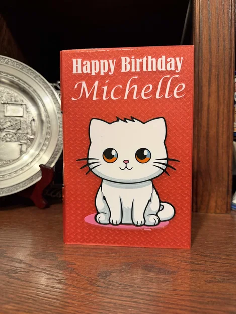 Thiệp chúc mừng Kitty (Kitty Greeting Card) - Image 3