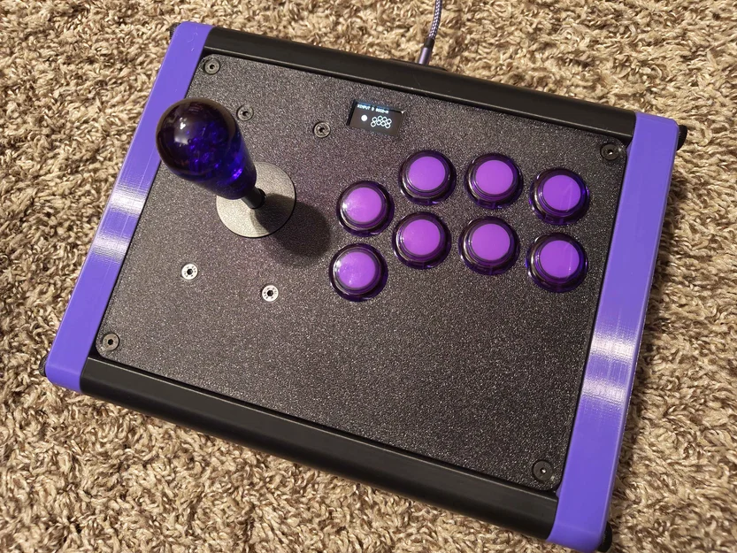 Bảng điều khiển OLED 8 nút cho CUB Compact Arcade Stick - Image 1