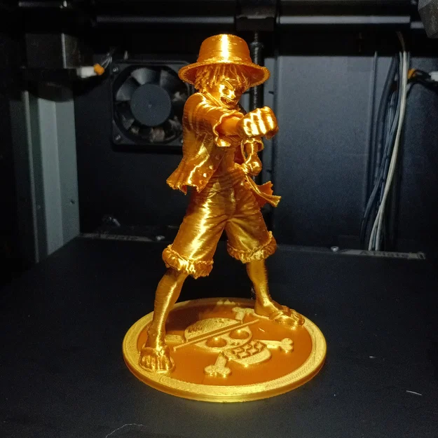 Monkey D. Luffy (One Piece) – Mẫu 3D tượng đứng 130mm - Image 7