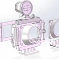 Mô hình 3D kỹ thuật máy ảnh chuyên dụng Horseman SW612P - Thumbnail 1