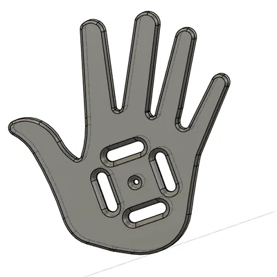 Marker vị trí bàn chân & bàn tay USPSA/IDPA
