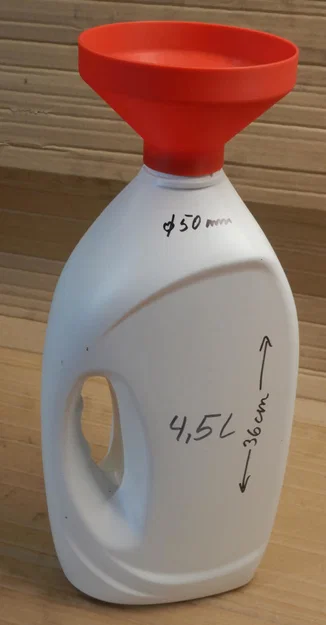 Phễu vặn ren cho can 4,5L (M50 x 3) – screw-on funnel - Image 1