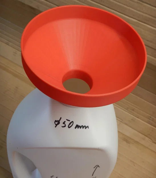 Phễu vặn ren cho can 4,5L (M50 x 3) – screw-on funnel - Image 2