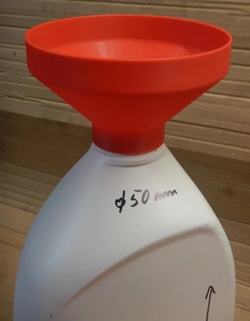 Phễu vặn ren cho can 4,5L (M50 x 3) – screw-on funnel - Image 3
