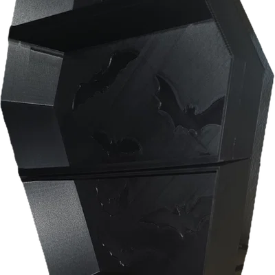 Quan tài khắc dơi (Coffin with Bats)