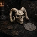 Hộp Sọ Quỷ Có Sừng (The Horned Demonic Skull) - Thumbnail 1