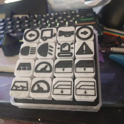 Adapter G27 và button box 4x4 (g27 adaptor and 4x4 button box)