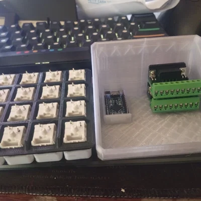 Adapter G27 và button box 4x4 (g27 adaptor and 4x4 button box)