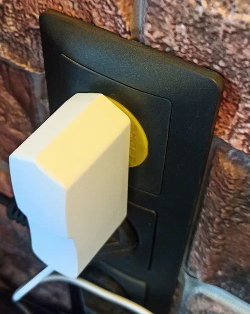 Adapter chuyển đổi phích cắm Europlug Schuko 13.9mm (Tăng độ khít) - Image 4