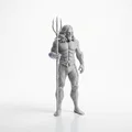 Tượng Aquaman DC Comics – Mô hình 3D Printable (STL) Anh Hùng - Thumbnail 1