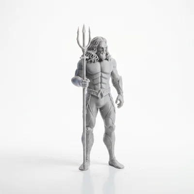 Tượng Aquaman DC Comics – Mô hình 3D Printable (STL) Anh Hùng