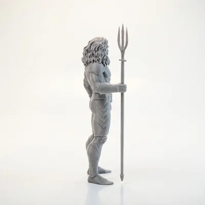 Tượng Aquaman DC Comics – Mô hình 3D Printable (STL) Anh Hùng