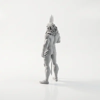 Tượng Aquaman DC Comics – Mô hình 3D Printable (STL) Anh Hùng