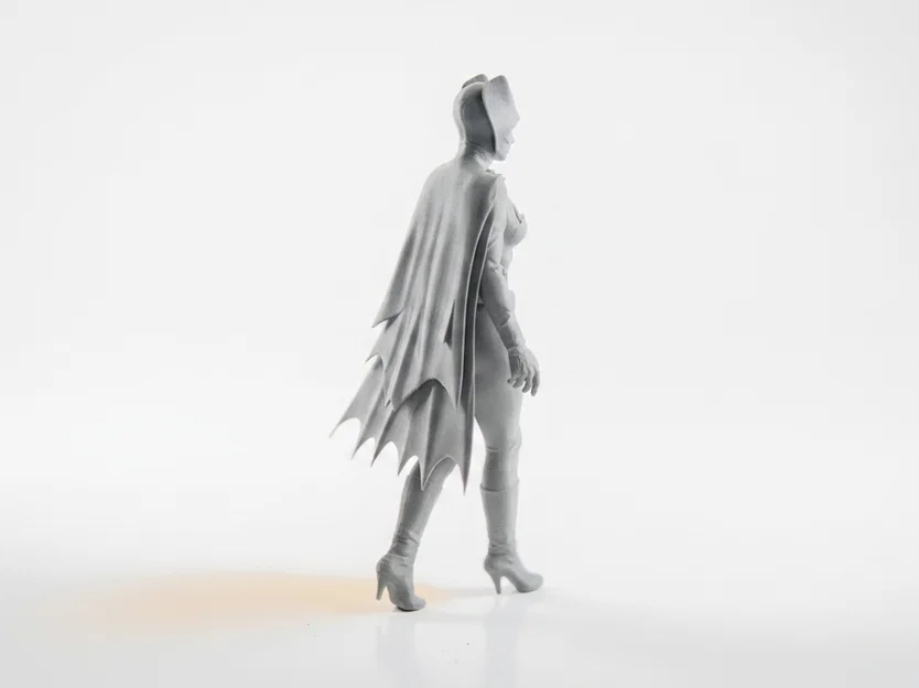 Tượng Batgirl DC Comics Collectible – Mẫu 3D Printable (STL) để In 3D - Image 2