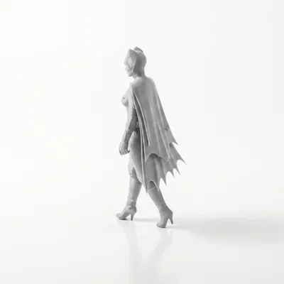 Tượng Batgirl DC Comics Collectible – Mẫu 3D Printable (STL) để In 3D