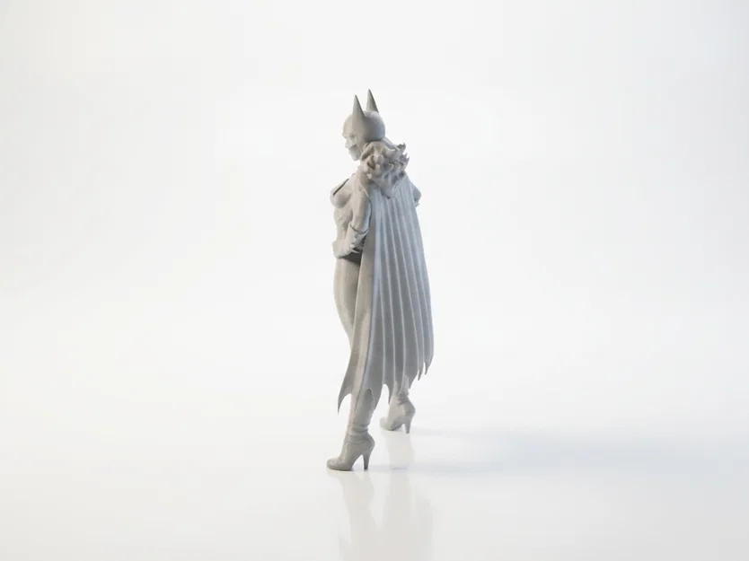 Tượng Batgirl DC Comics – Collectible 3D Printable (STL) - Image 2