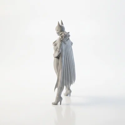 Tượng Batgirl DC Comics – Collectible 3D Printable (STL)