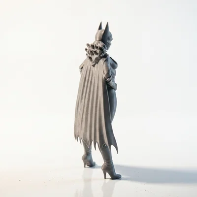 Tượng Batgirl DC Comics – Collectible 3D Printable (STL)