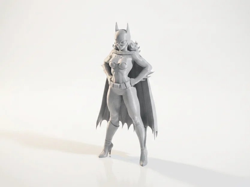 Tượng Batgirl DC Comics – Collectible 3D Printable (STL) - Image 4