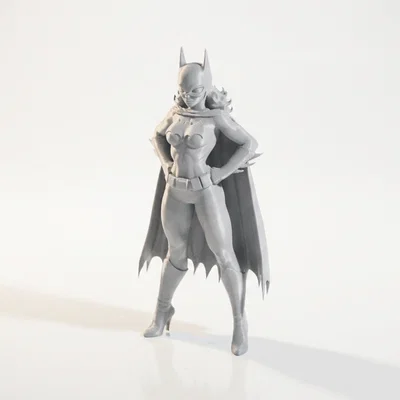 Tượng Batgirl DC Comics – Collectible 3D Printable (STL)