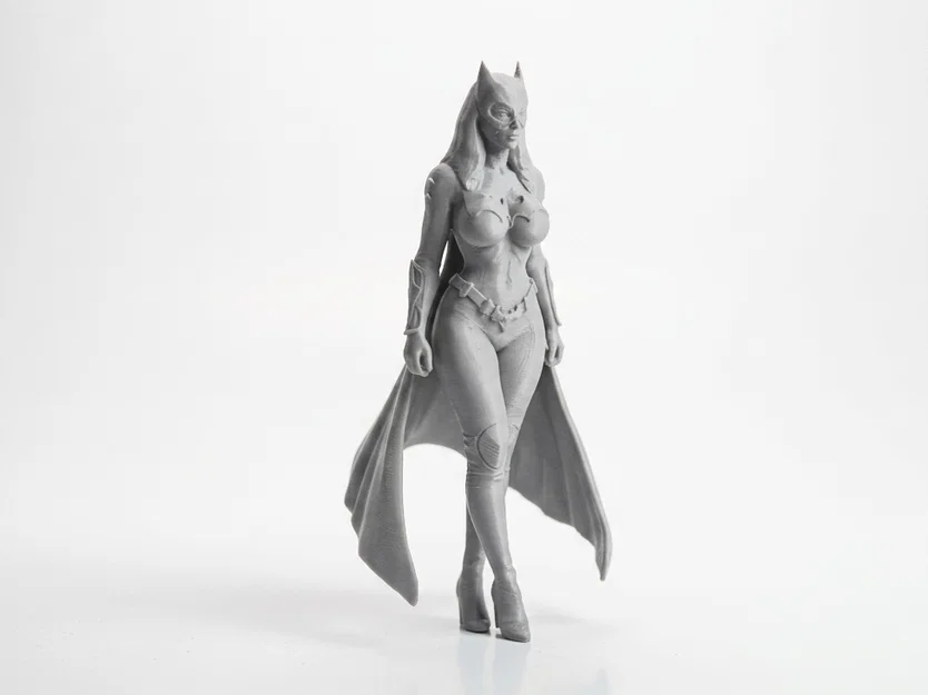 Tượng Batgirl DC Comics – Collectible 3D Printable (STL) - Image 1