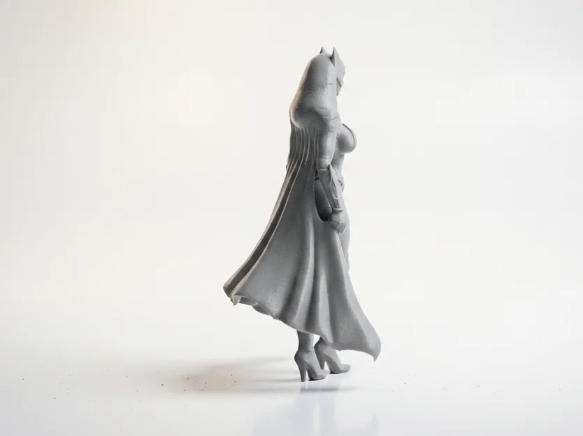Tượng Batgirl DC Comics – Collectible 3D Printable (STL) - Image 2