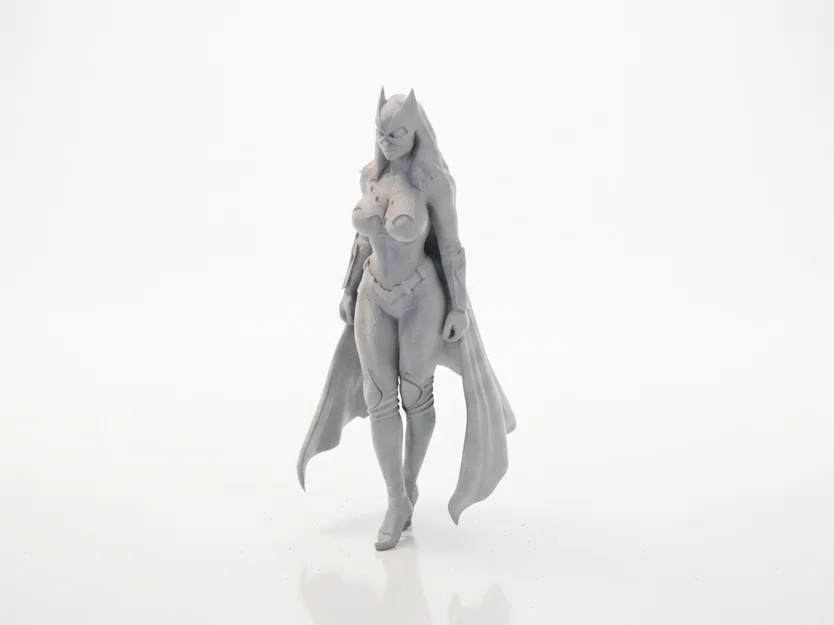 Tượng Batgirl DC Comics – Collectible 3D Printable (STL) - Image 3