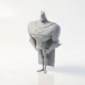 Tượng Batman DC Comics Siêu Anh Hùng - Mẫu STL 3D In Được - Thumbnail 1