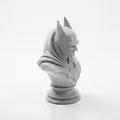 Tượng Bust Quân Mã Cờ Vua Batman (DC Comics) 3D Printable - Thumbnail 4