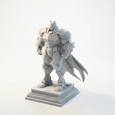 Tượng Batman Armored Knight DC Comics - Mẫu 3D Printable