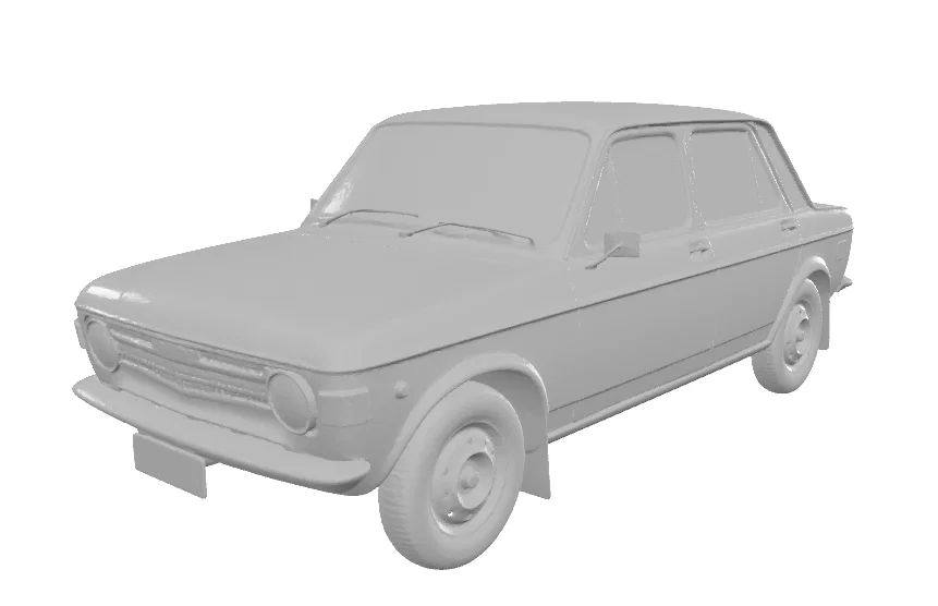 Mô hình xe cổ điển Fiat 128 (1978) - File in 3D độc đáo - Image 3
