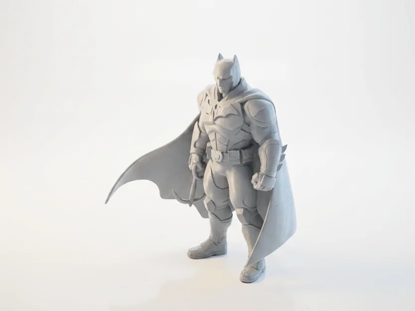 Tượng Batman Caped Crusader DC Comics 3D Printable (STL) | Mẫu Figure In 3D - Image 2