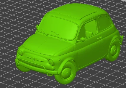 Mô hình 3D xe cổ FIAT 500 L (1972) - Tải file STL miễn phí - Image 1