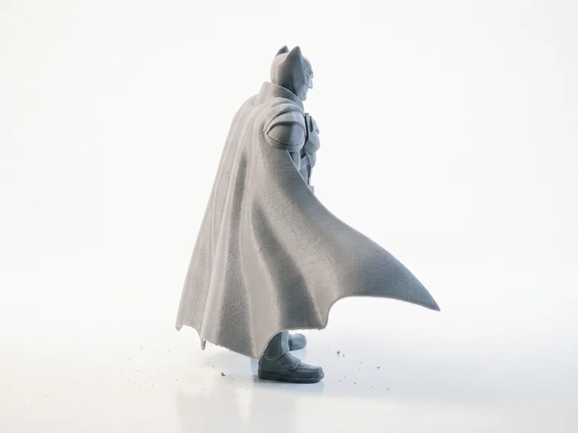 Tượng Batman Caped Crusader DC Comics 3D Printable (STL) | Mẫu Figure In 3D - Image 4