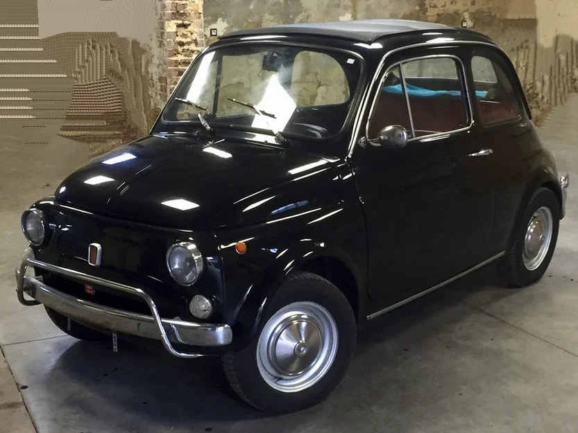 Mô hình 3D xe cổ FIAT 500 L (1972) - Tải file STL miễn phí - Image 2