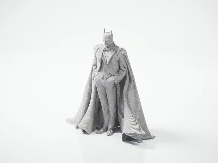 Tượng Batman Caped Crusader DC Comics - Mẫu 3D Printable (STL) - Image 3
