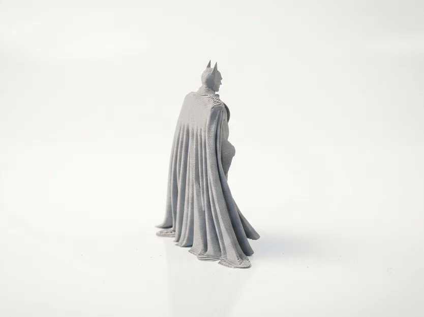 Tượng Batman Caped Crusader DC Comics - Mẫu 3D Printable (STL) - Image 4