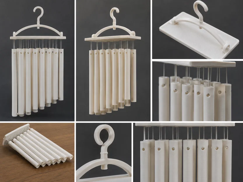 Mô hình chuông gió treo trang trí 3D (zvonkohry) độc đáo - Image 1