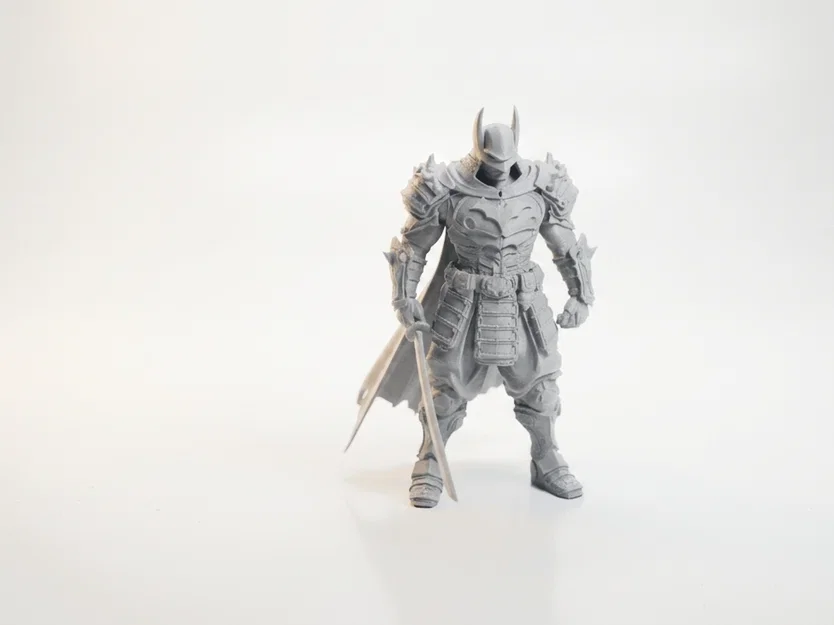 Tượng Batman Chiến Binh Samurai (DC Comics) - Mẫu STL 3D Printable - Image 1