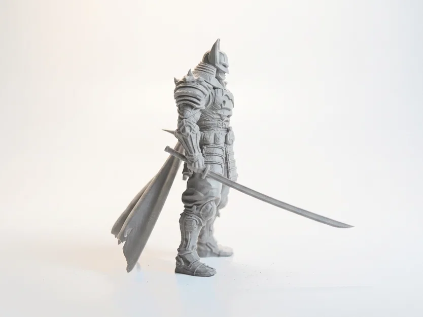 Tượng Batman Chiến Binh Samurai (DC Comics) - Mẫu STL 3D Printable - Image 2