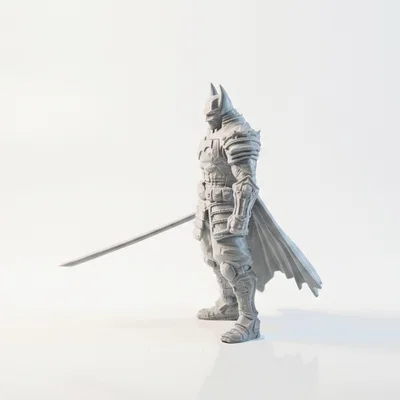Tượng Batman Chiến Binh Samurai (DC Comics) - Mẫu STL 3D Printable