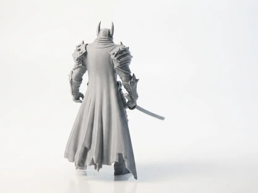 Tượng Batman Chiến Binh Samurai (DC Comics) - Mẫu STL 3D Printable - Image 4