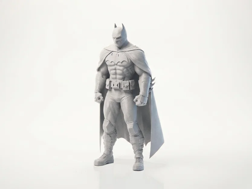Tượng Batman DC Comics – Siêu Anh Hùng – Mẫu 3D Printable (STL) - Image 4