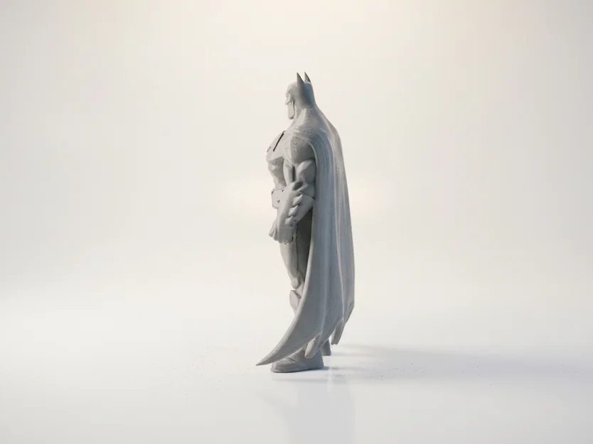 Tượng Batman DC Comics – Siêu Anh Hùng – Mẫu 3D Printable (STL) - Image 4
