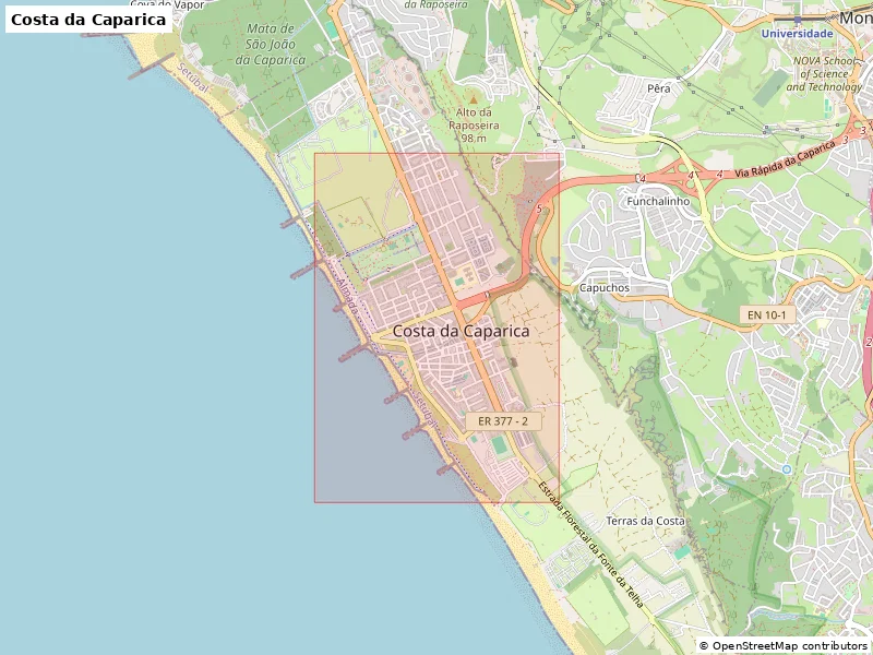 Costa da Caparica, Portugal - Bản thu nhỏ 3D - Image 9